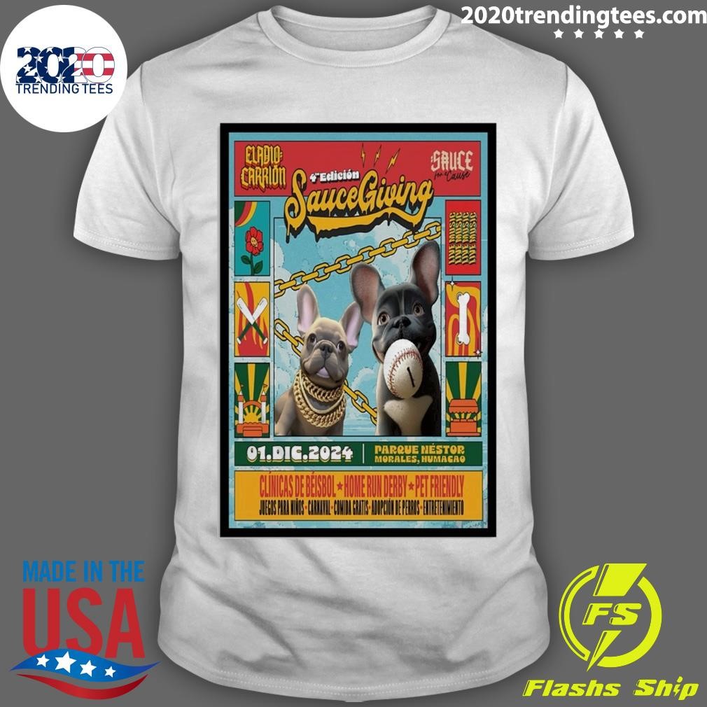 Awesome Eladio Carrion News Dec 1 2024 Parque Nestor In Morales Humacao T-shirt