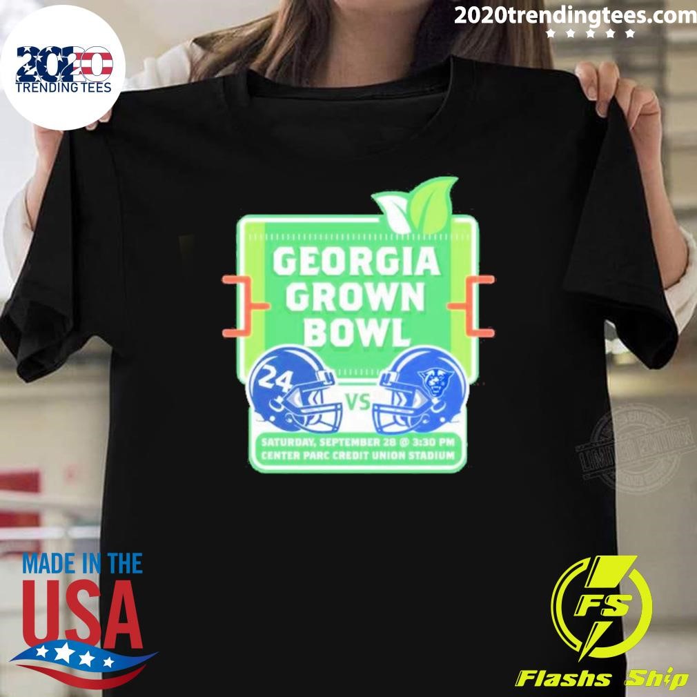 Awesome Georgia Southern University and Georgia State University Georgia Grown Bowl September 28, 2024 Matchup T-shirt