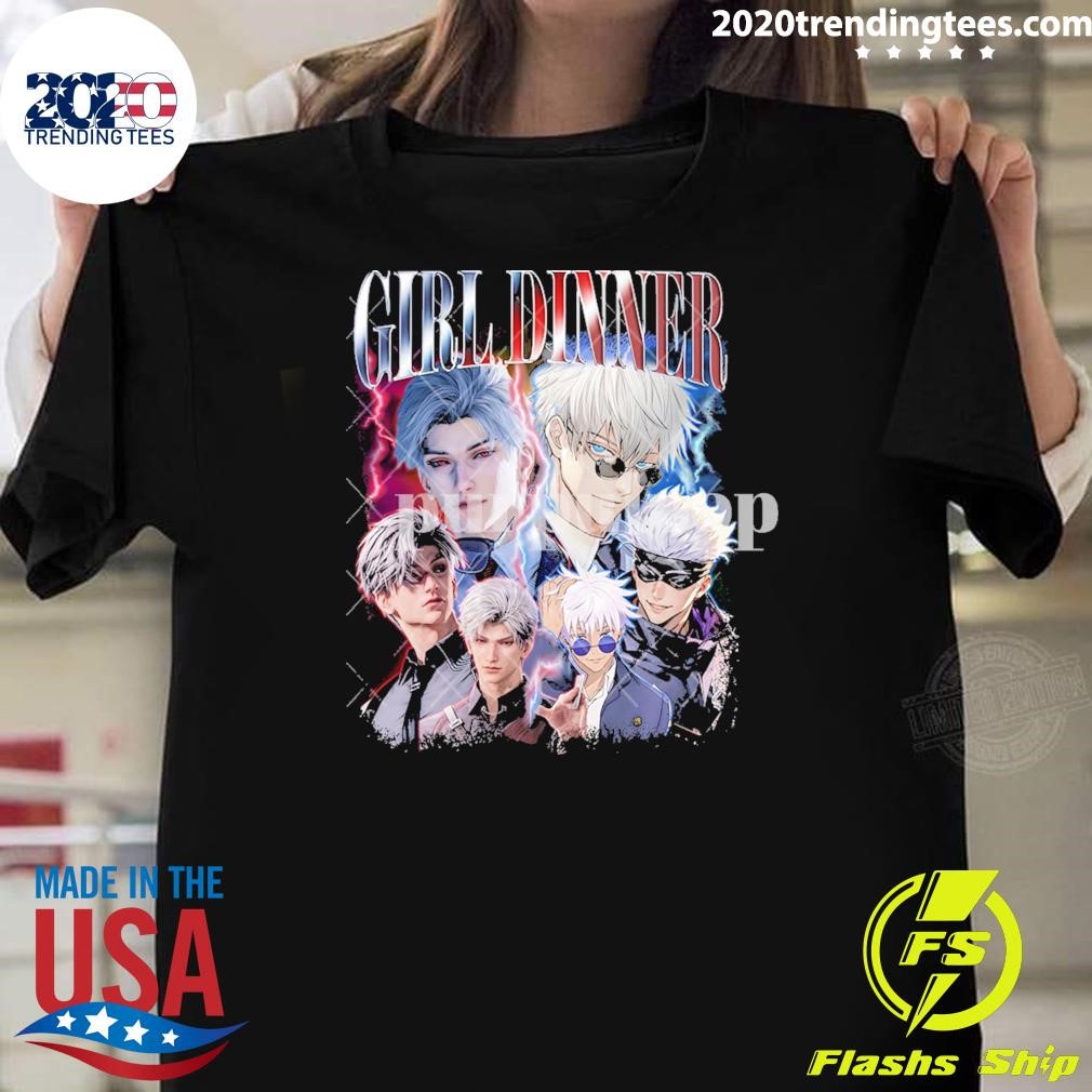 Awesome Gojo and Sylus Girl Dinner 2024 T-shirt