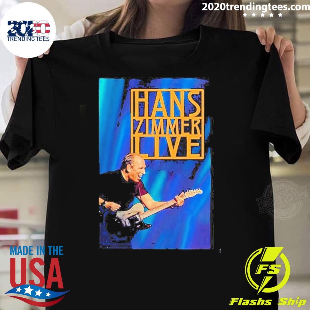 Awesome Hans Zimmer Live Admat North America Tour 2024 Artist T-shirt