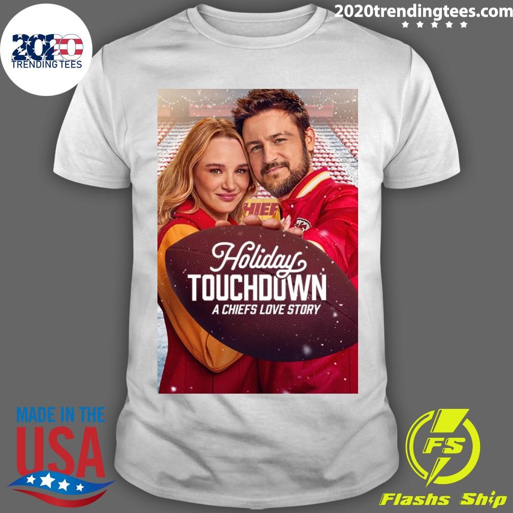 Awesome Holiday Touchdown A Chiefs Love Story T-shirt