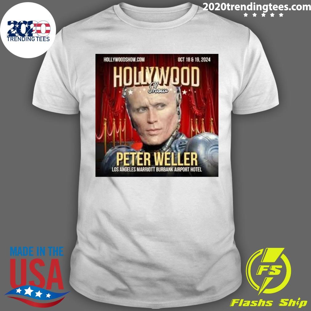 Awesome Hollywood Show Peter Weller Los Angeles Marriott Burbank Airport Hotel T-Shirt