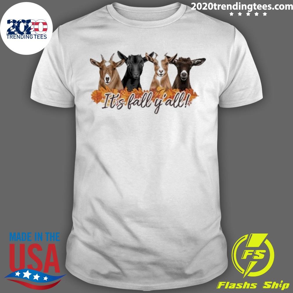 Awesome It's Fall Y'all Katie Van Slyke T-shirt