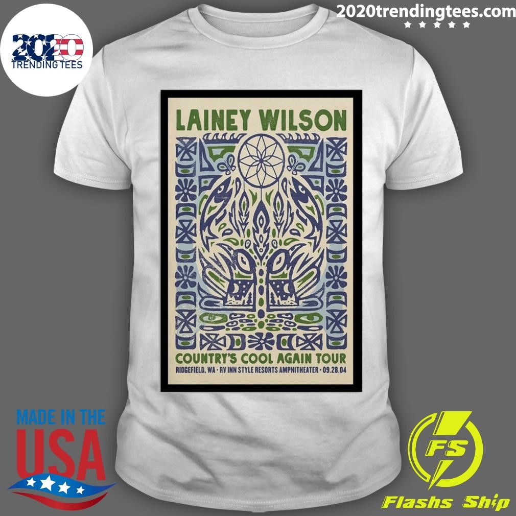 Awesome Lainey Wilson Sep 28, 2024 RV Inn Style Resorts Amphitheater, Ridgefield, WA T-shirt