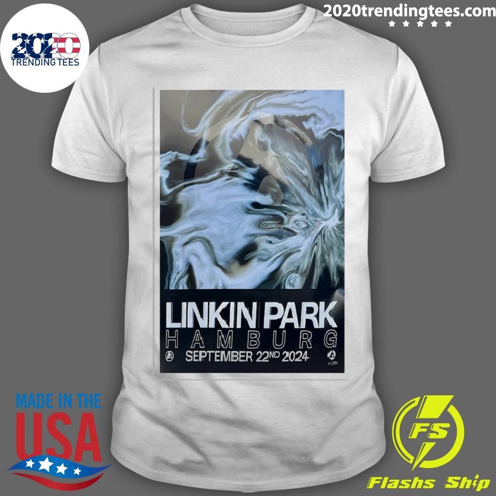 Awesome Linkin Poster Park Hamburg September 22 2024 Tour T-shirt