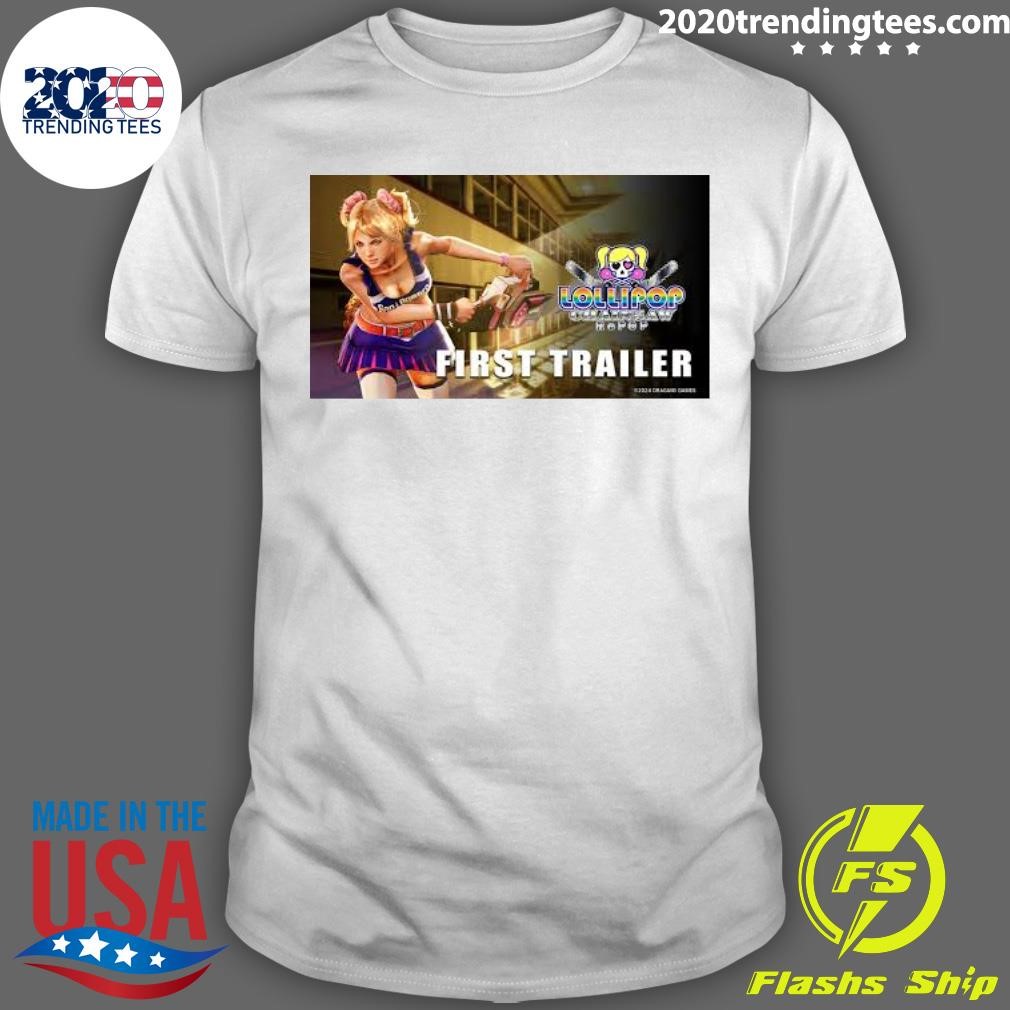 Awesome Lollipop Chainsaw Repop Release Trailer T-Shirt