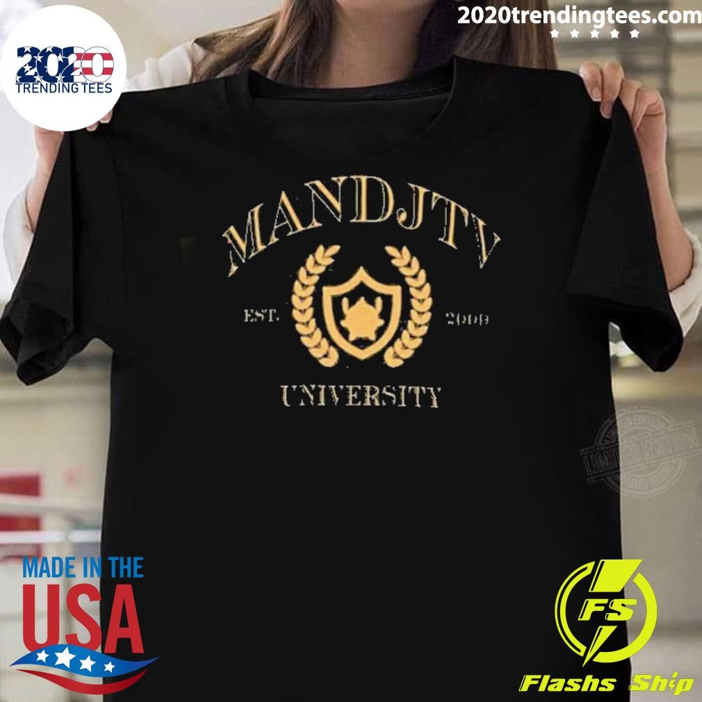 Awesome Mandjtv University 2024 T-Shirt