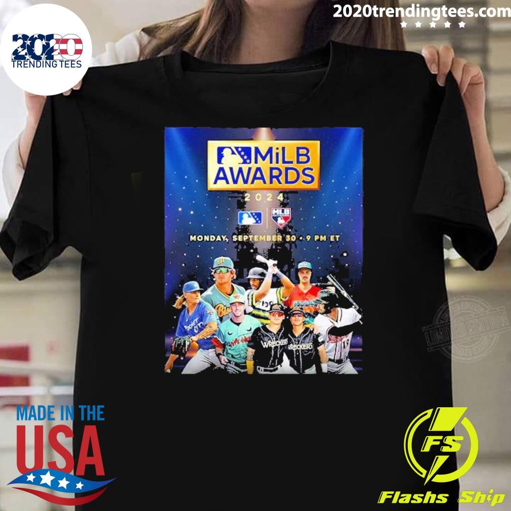 Awesome Milb Aswards 2024 Monday,september 30 T-shirt