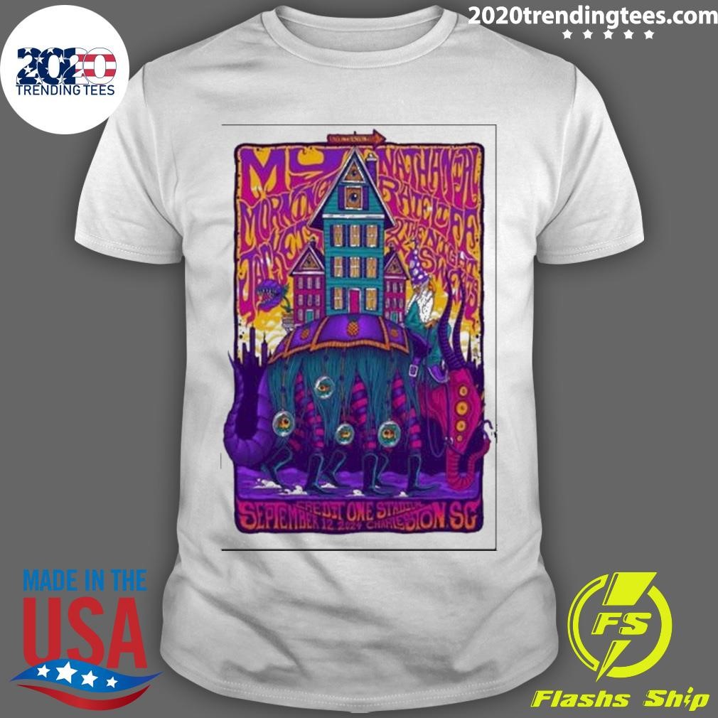 Awesome My Morning Jacket On Sept 12 2024 In Credit One Stadium Charleston Sc Poster Art Prints T-Shirt