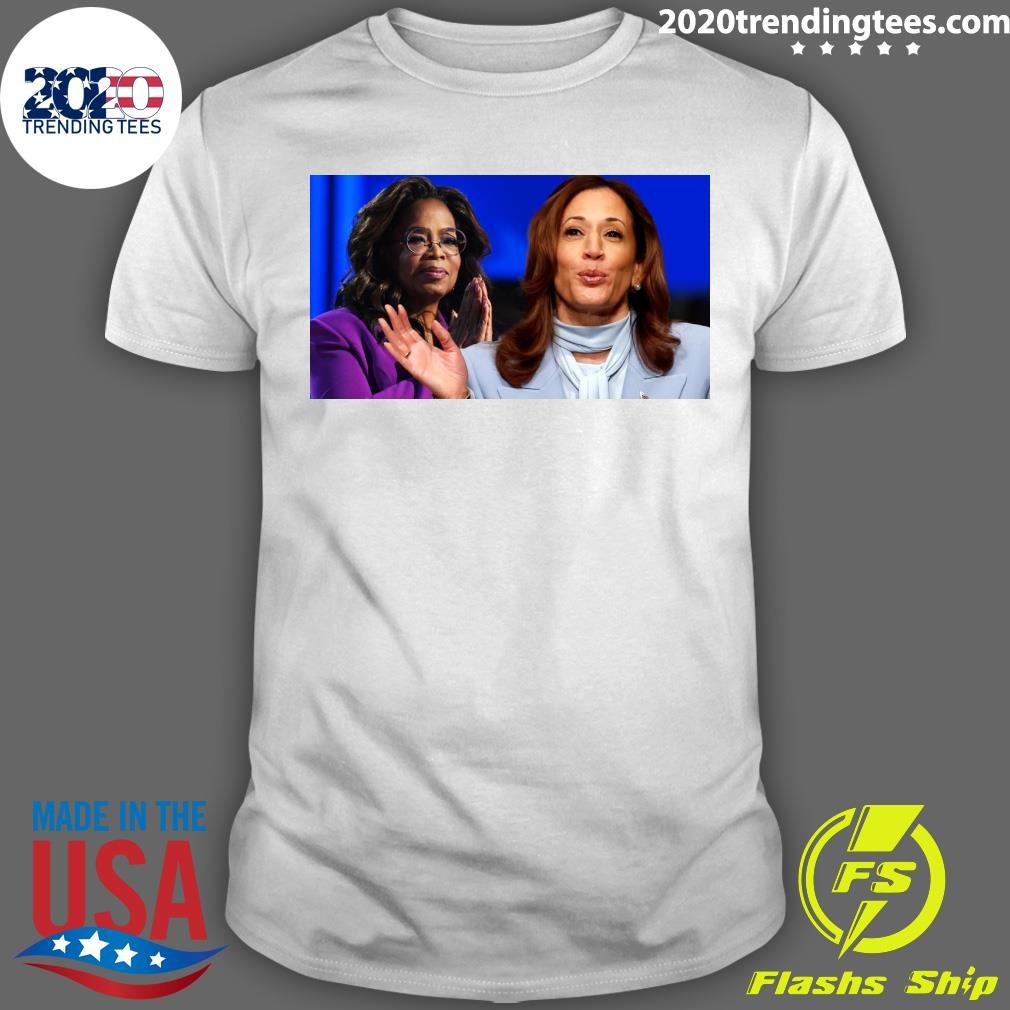 Awesome Oprah Winfrey Brings Talk Show Uplift And Emotion To Kamala Harris Unite For America Event T-shirt