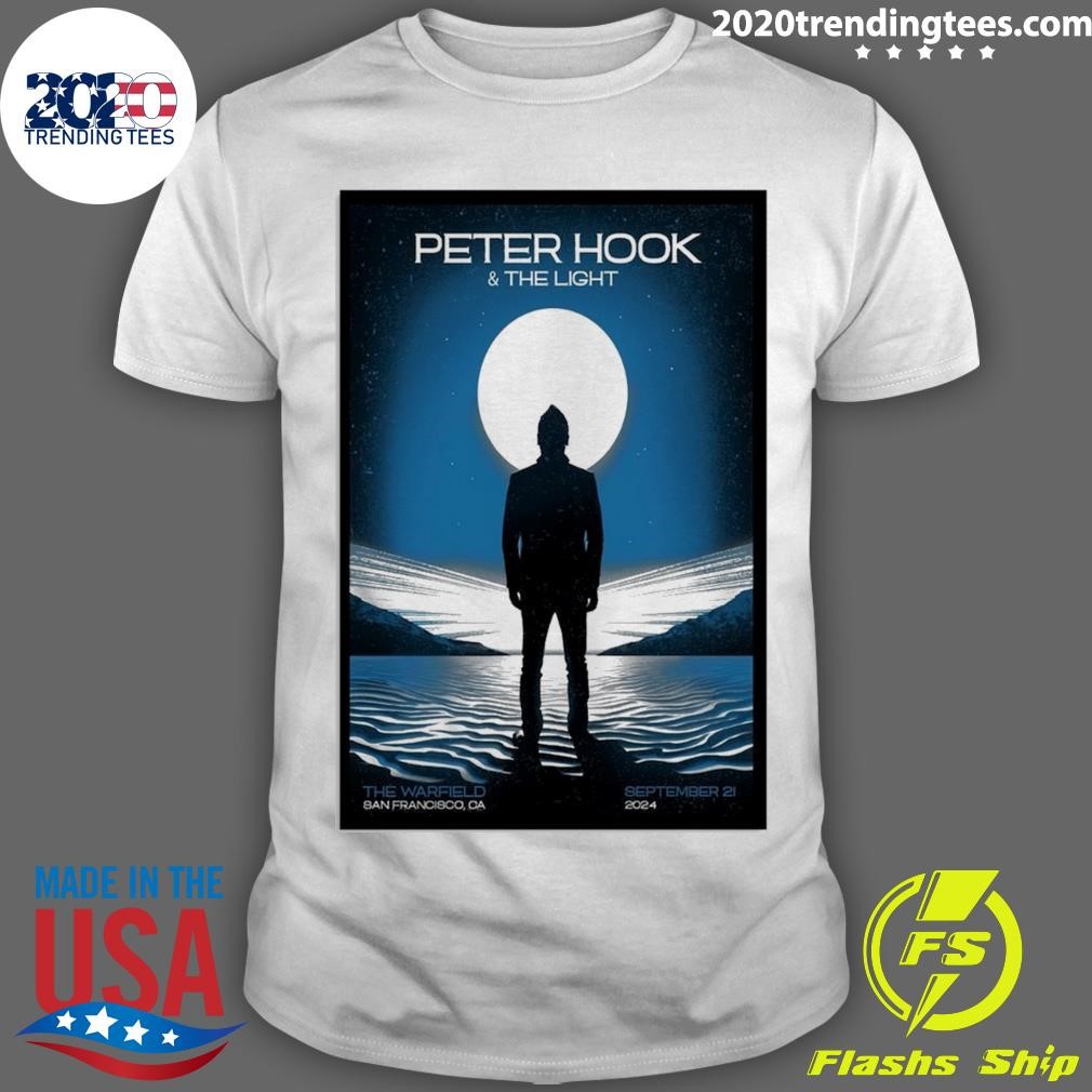 Awesome Peter Hook & The Light San Francisco 9 21 24 The Warfield T-shirt