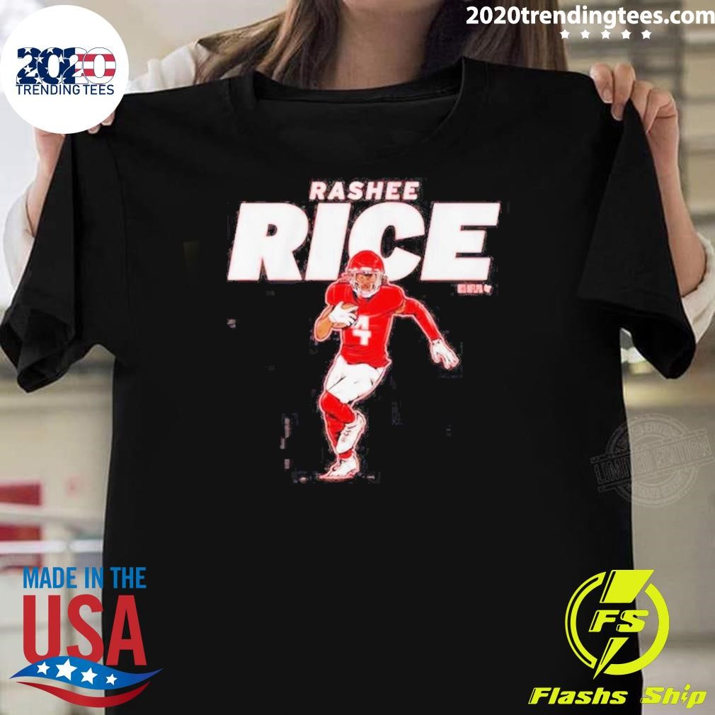 Awesome Rashee Rice Name & Pose 2024 T-shirt