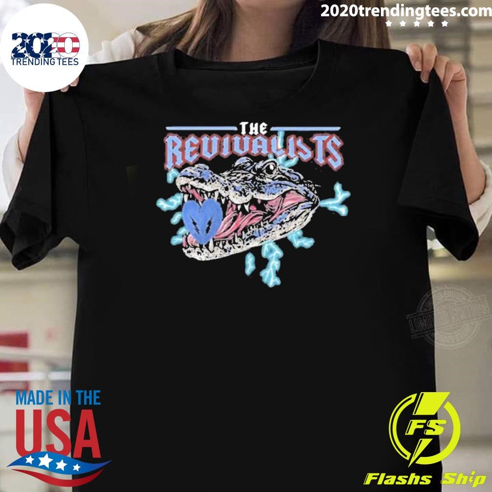 Awesome The Revivalists Gator 2024 T-shirt