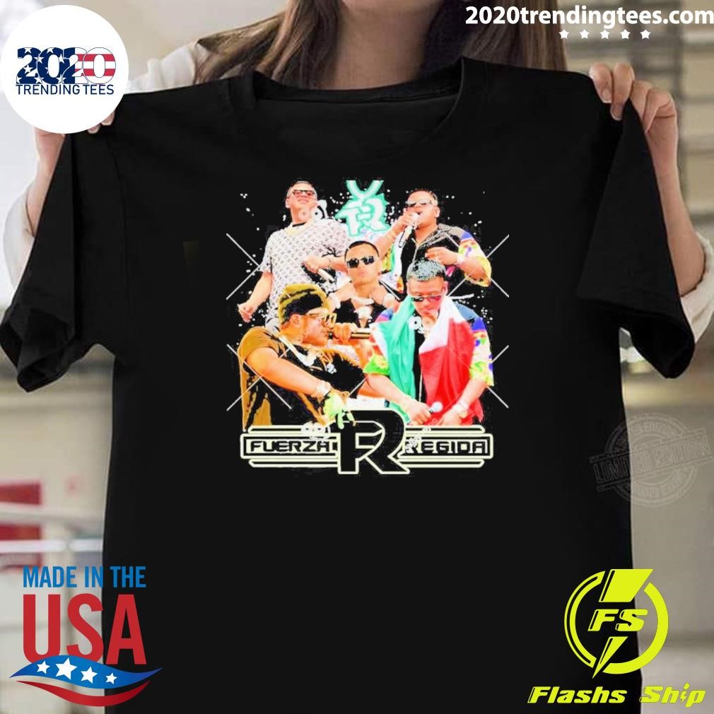 Awesome Tour Fuerza Regida Fuerza Regida Band 2024 T-shirt