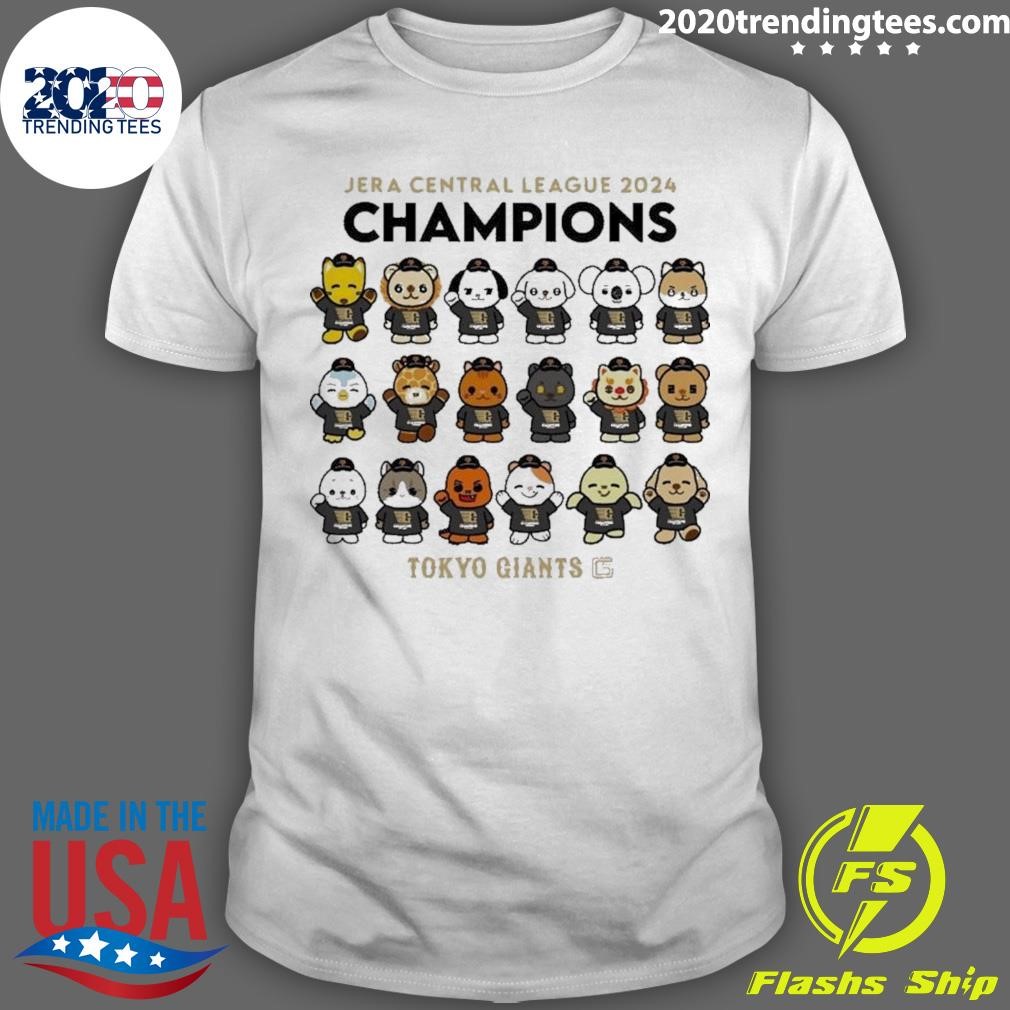 Awesome Victory Commemoration 2024 Central League Championship Commemoration Puppet Series T-shirt