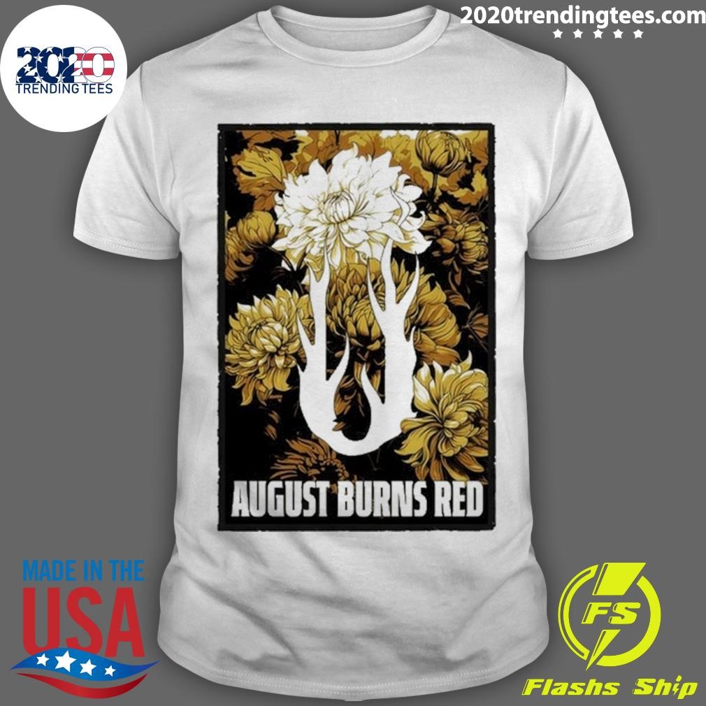 Best 2024 Custom Flower August Burns Red T-shirt