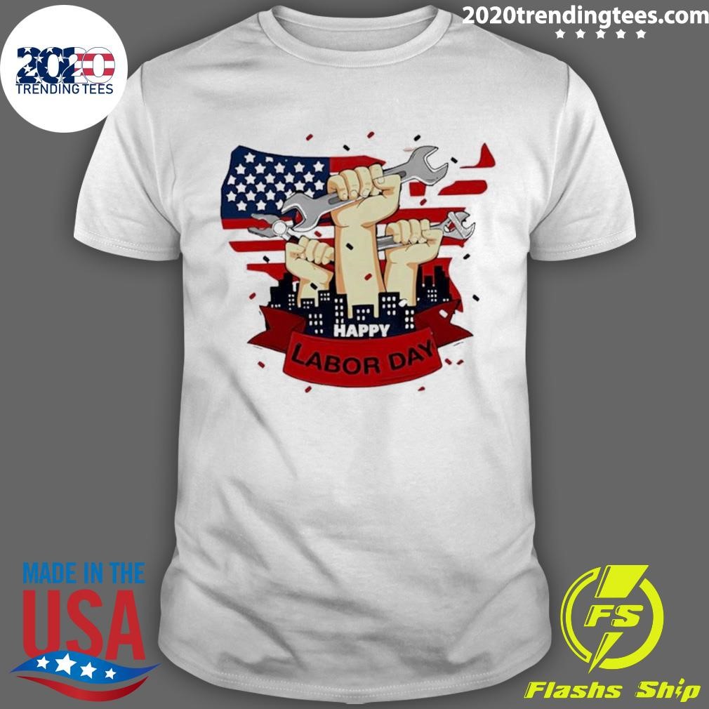 Best American Working Man Labor Day T-shirt