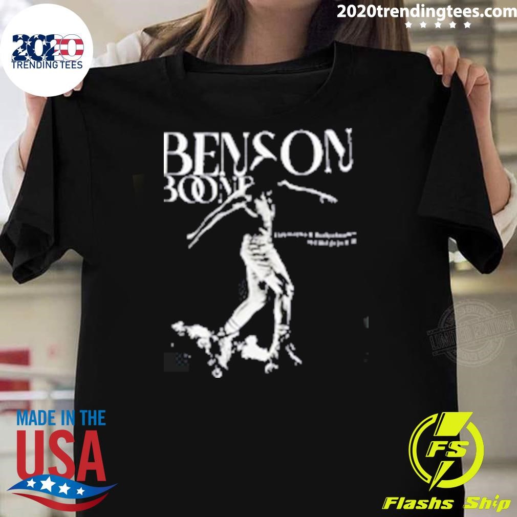 Best Benson Boone Fireworks and Rollerblades World Tour Vintage T-shirt