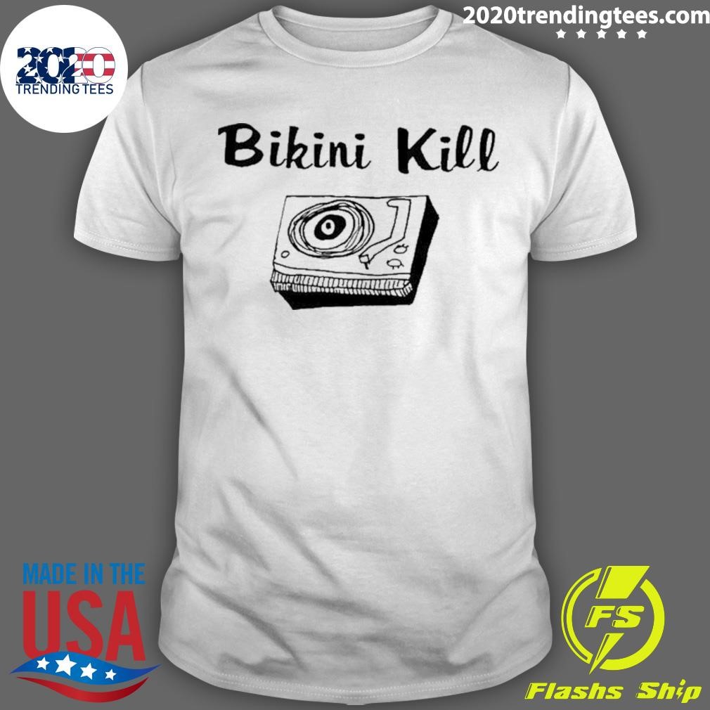 Best Bikini Kill Record Player T-shirt