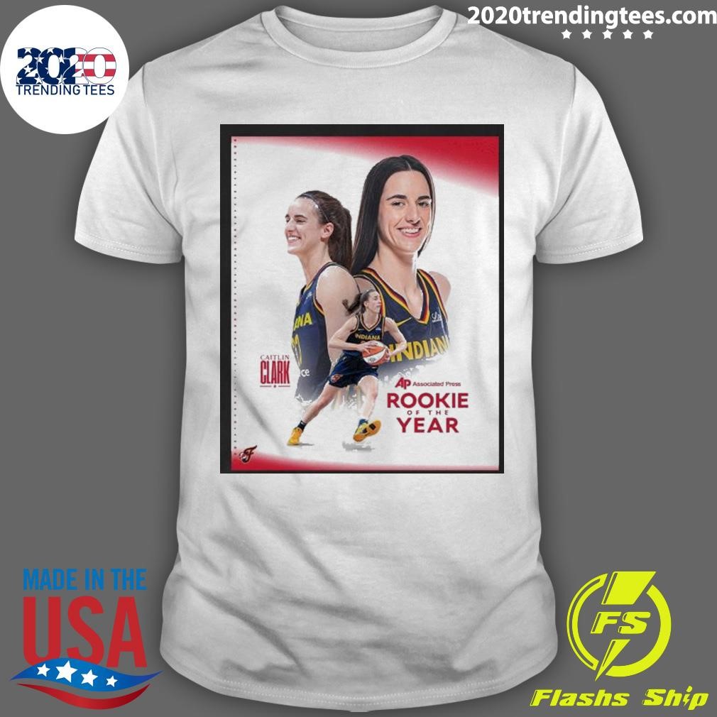 Best Caitlin Clark Indiana Fever Associated Press Rookie Of The Year 2024 T-shirt