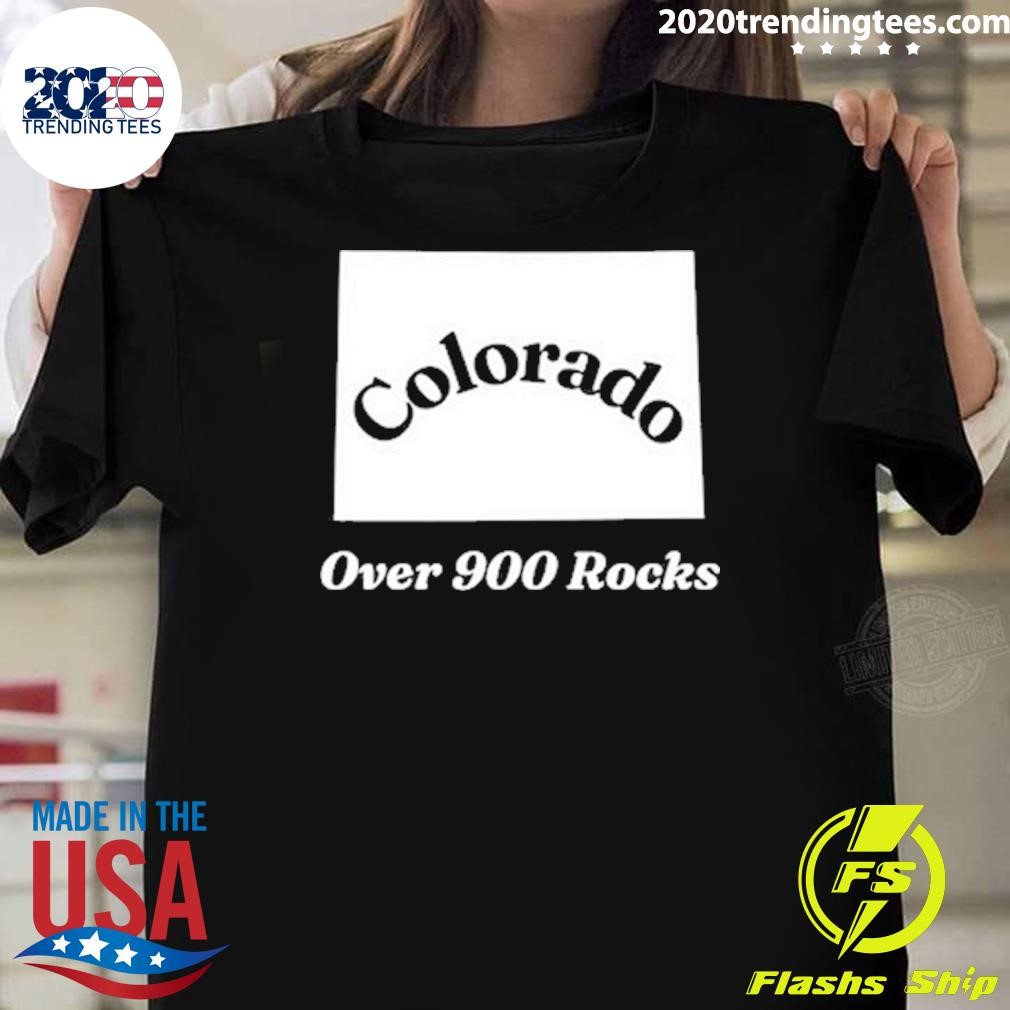 Best Colorado Over 900 Rocks T-shirt