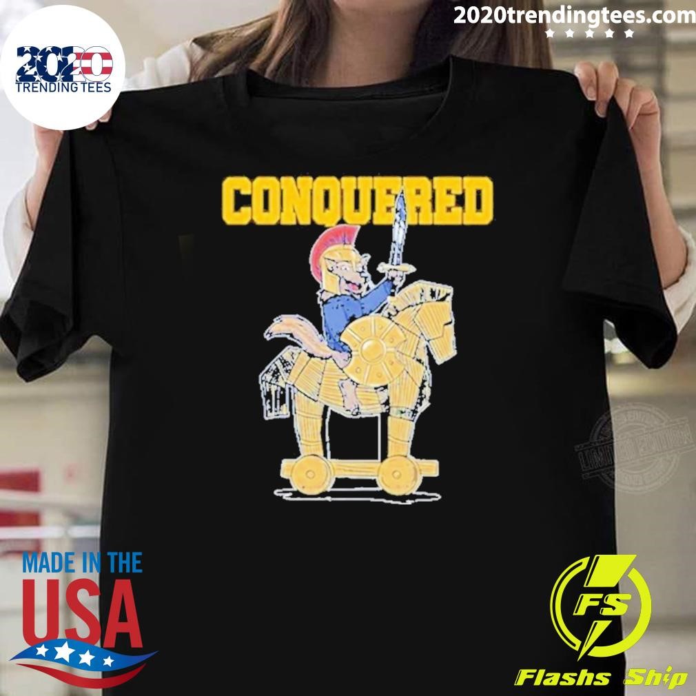 Best Conquered Pocket 2024 T-shirt