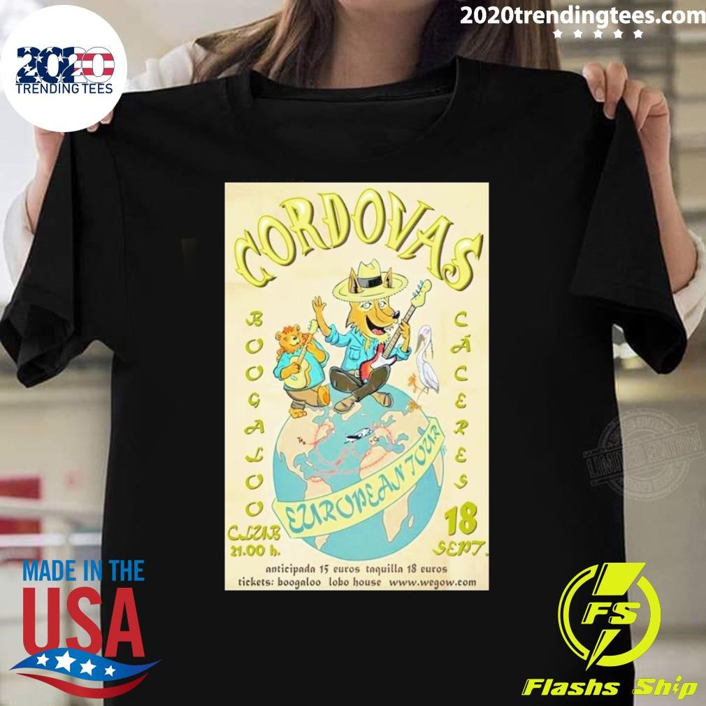 Best Cordovas September 18 2024 Café Concierto Boogaloo In Cáceres Spain Poster T-shirt