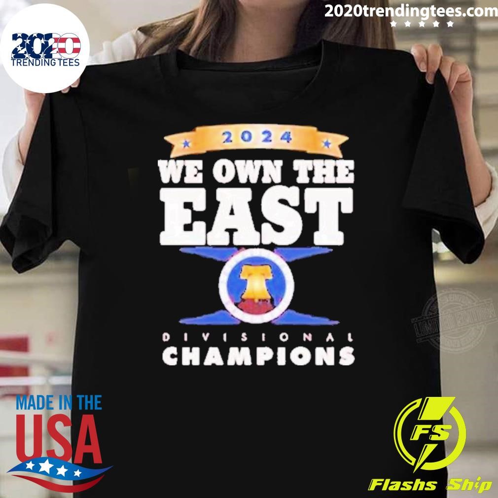 Best Divisional Champions Phillies We Own The East Ring 2024 T-shirt