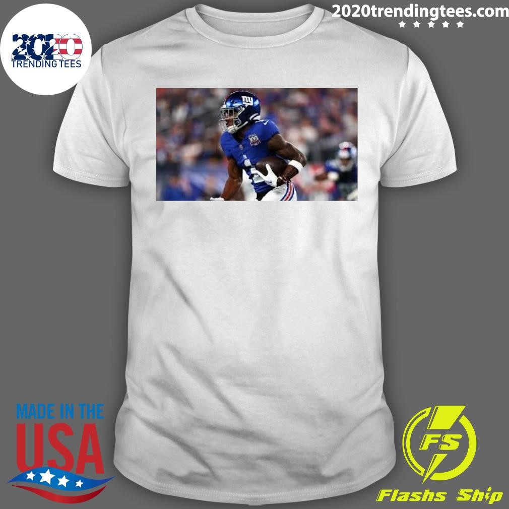 Best Giants Standout Rookie Wr Malik Nabers Leaves Thursday Night Loss With Concussion T-shirt