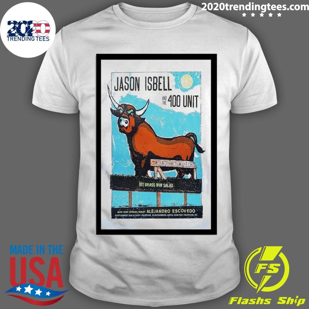 Best Jason Isbell And The 400 Unit At Durham Performing Arts Center In Durham, NC On Sept 20-21 2024 T-shirt