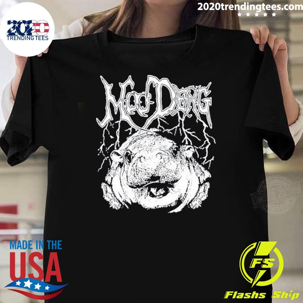 Best Moo Deng Metal Tee T-shirt