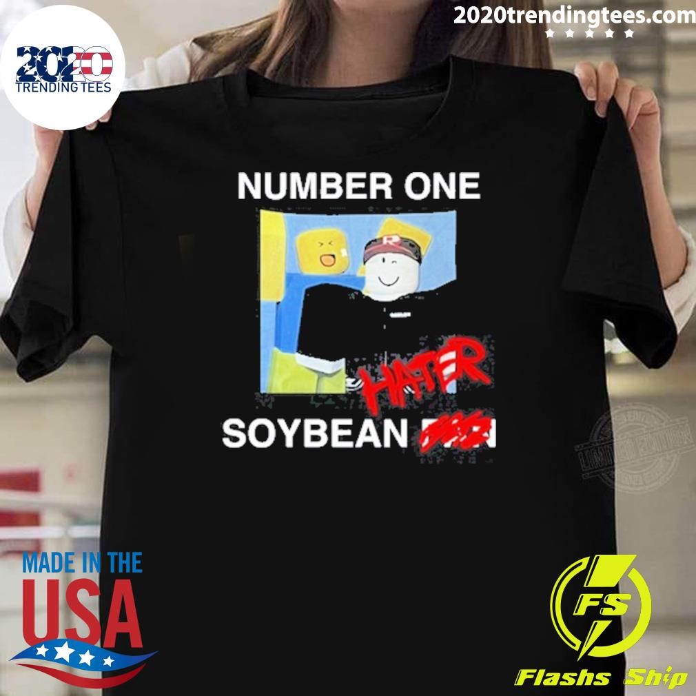 Best Number One Hater Soybean Fan T-shirt