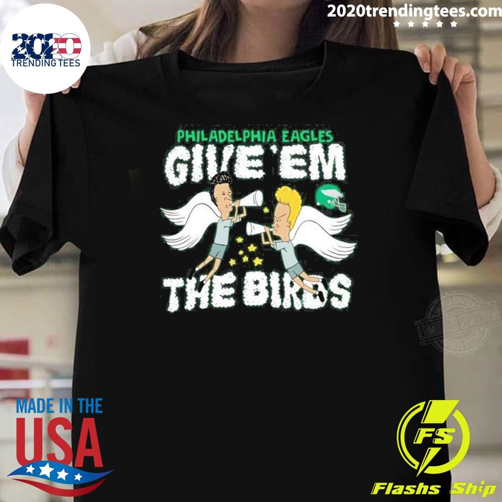 Best Philadelphia Eagles Give ’em The Birds 2024 T-Shirt