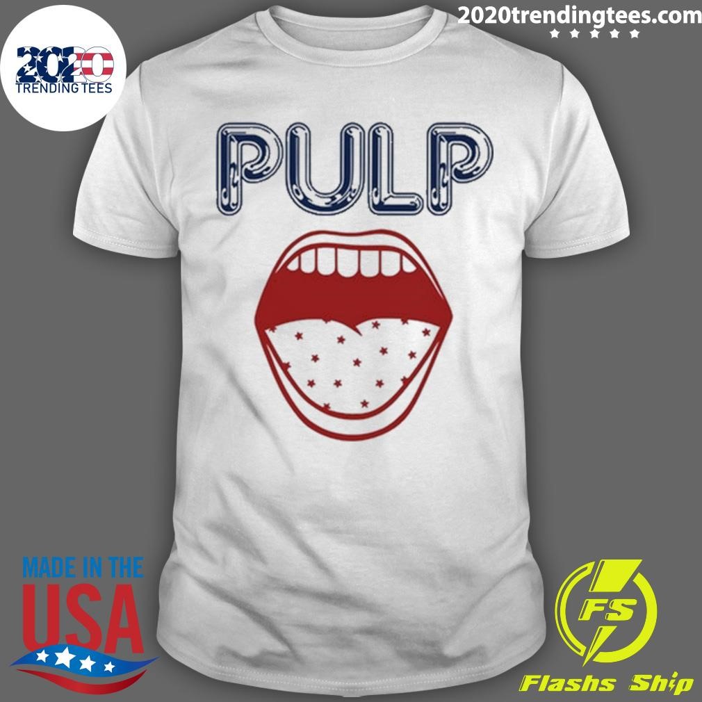 Best Pulp Us Tour Big Mouth T-shirt