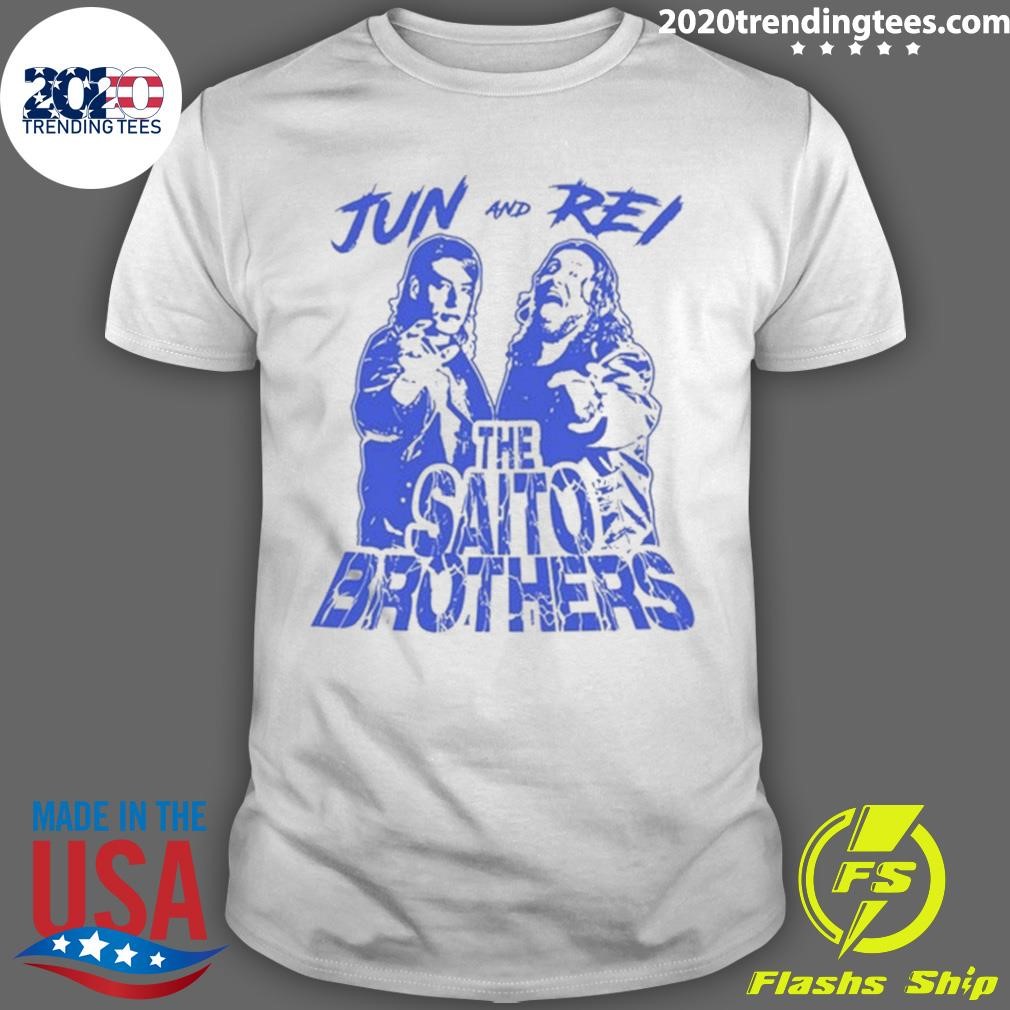 Best Rei Saito Wearing Jun And Rei The Saito Brothers T-shirt