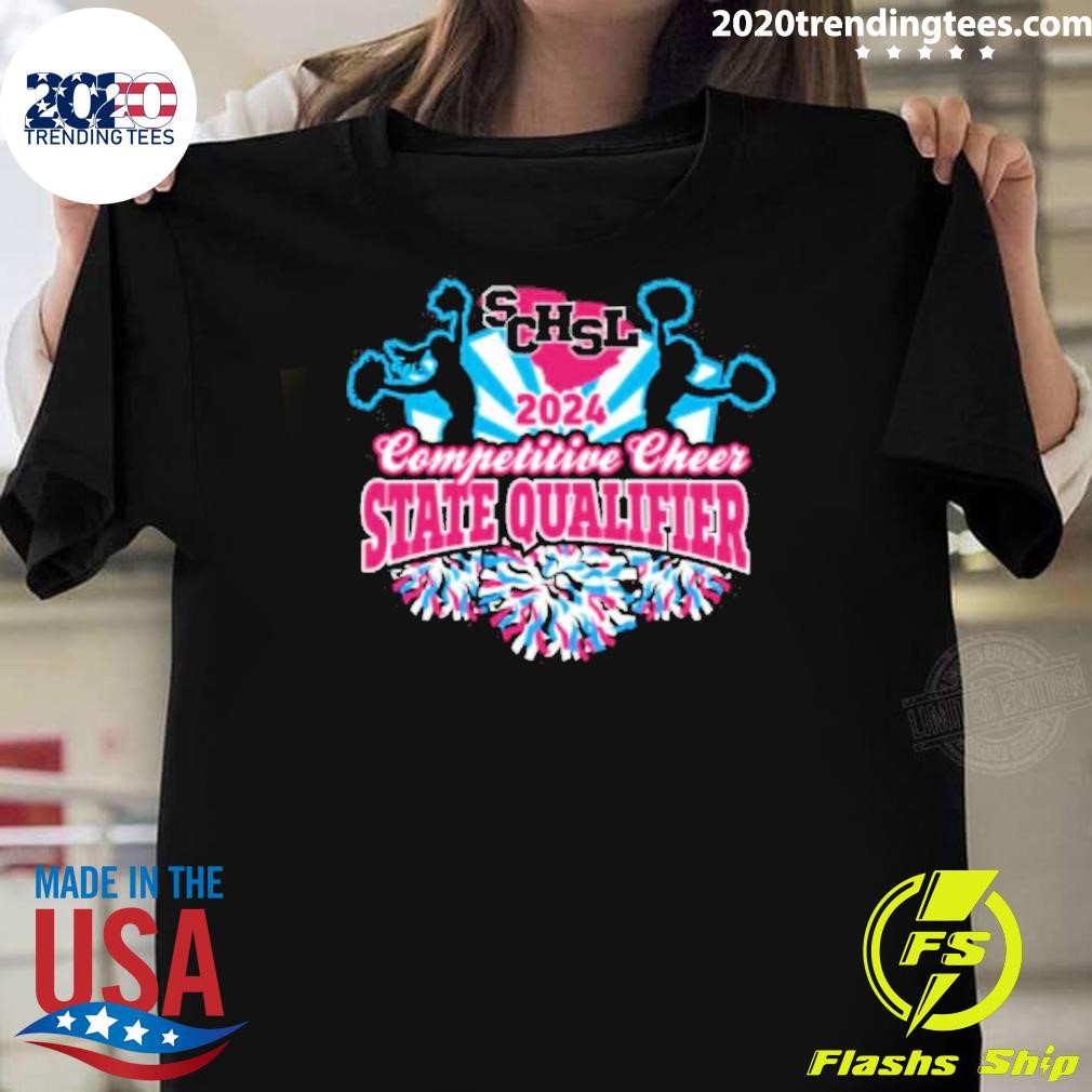 Best (Schsl) Competitive Cheer State Qualifier 2024 T-Shirt