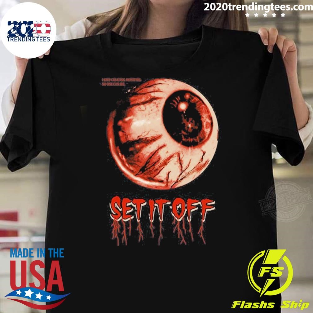 Best Set It Off Eyeball 2024 T-shirt