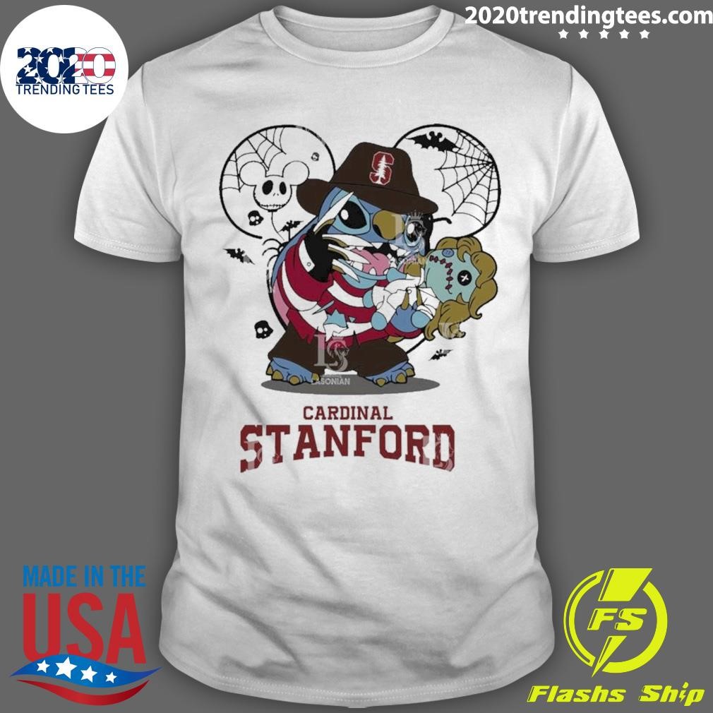 Best Stanford Cardinal Stitch Freddy Krueger Halloween 2024 T-shirt