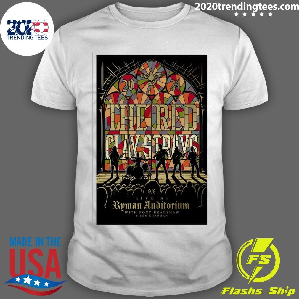 Best The Red Clay Strays Event Ryman Auditorium in Nashville, TN Sep 6, 2024 Poster T-shirt