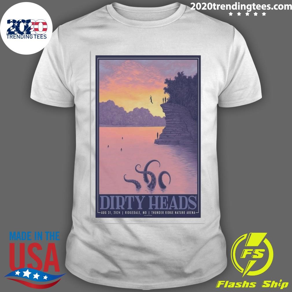 Best Tour Poster Dirty Heads In Ridgedale, MO On August 31 2024 T-shirt