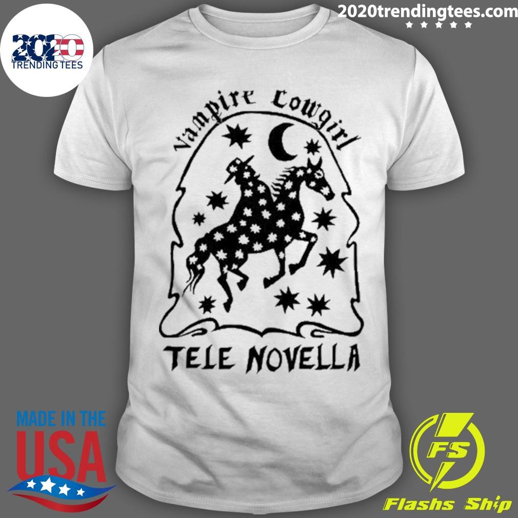 Best Vampire Cowgirl Tele Novella T-shirt