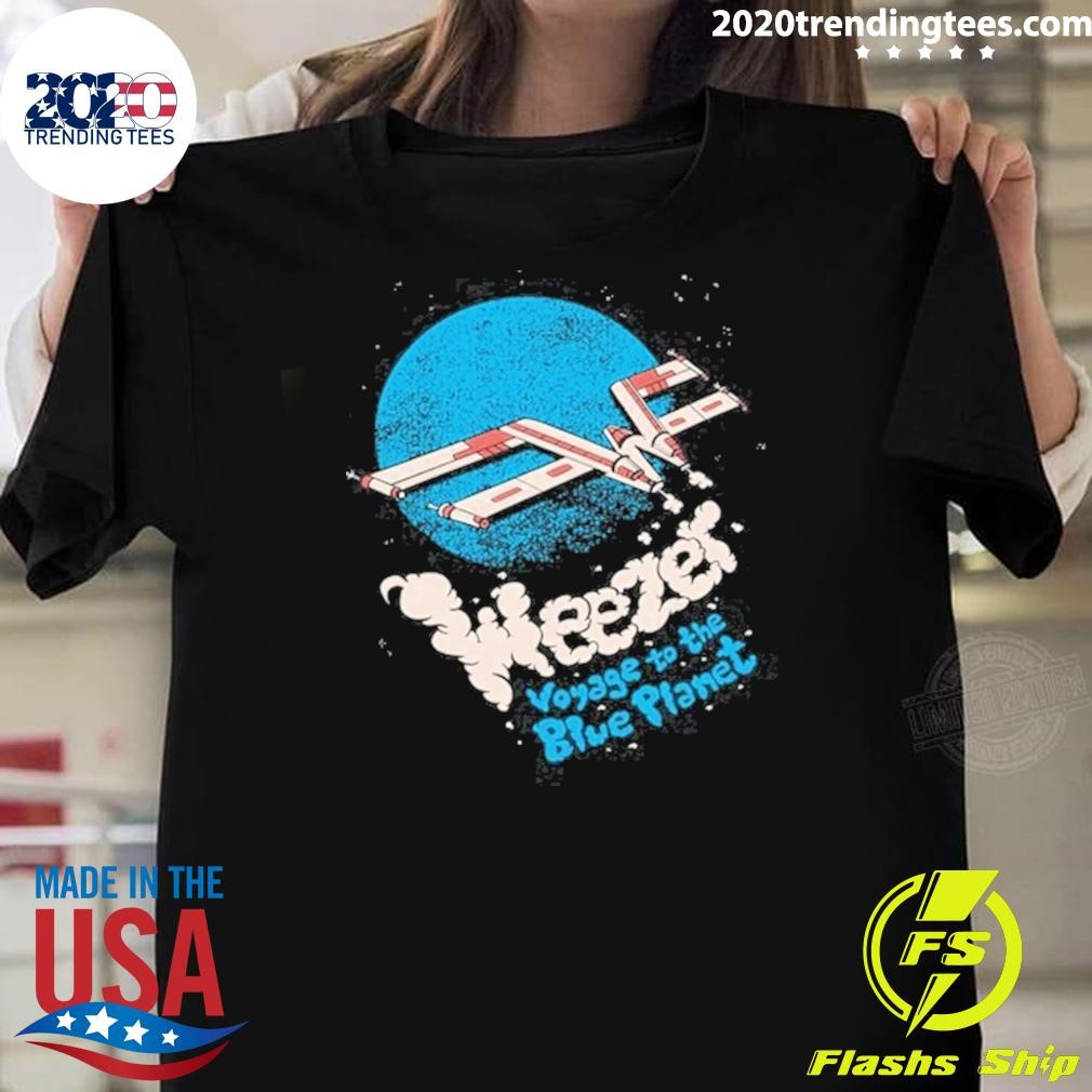 Best Weezer Blue Planet Voyage To The 2024 T-shirt