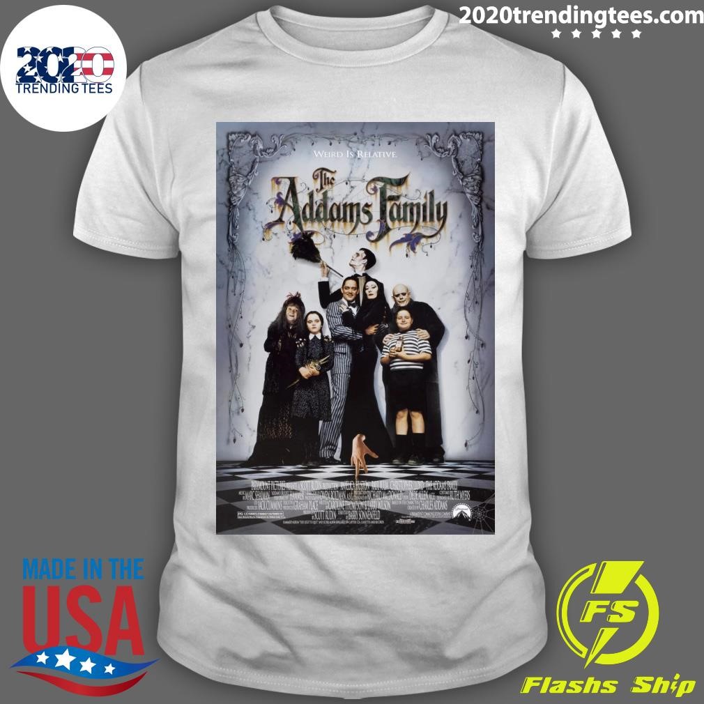 Best Weird Is Relative The Addams Family Halloween T-shirt