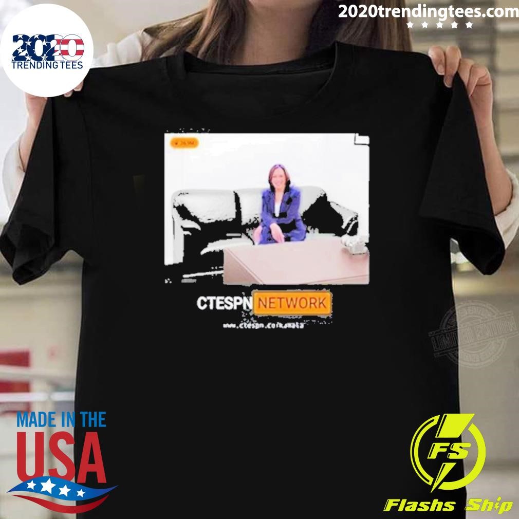 Funny Ab84 Ctespn Network Kamala Explicit T-Shirt