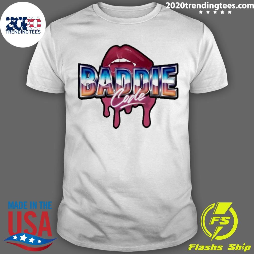 Funny Baddie Code Lip T-shirt