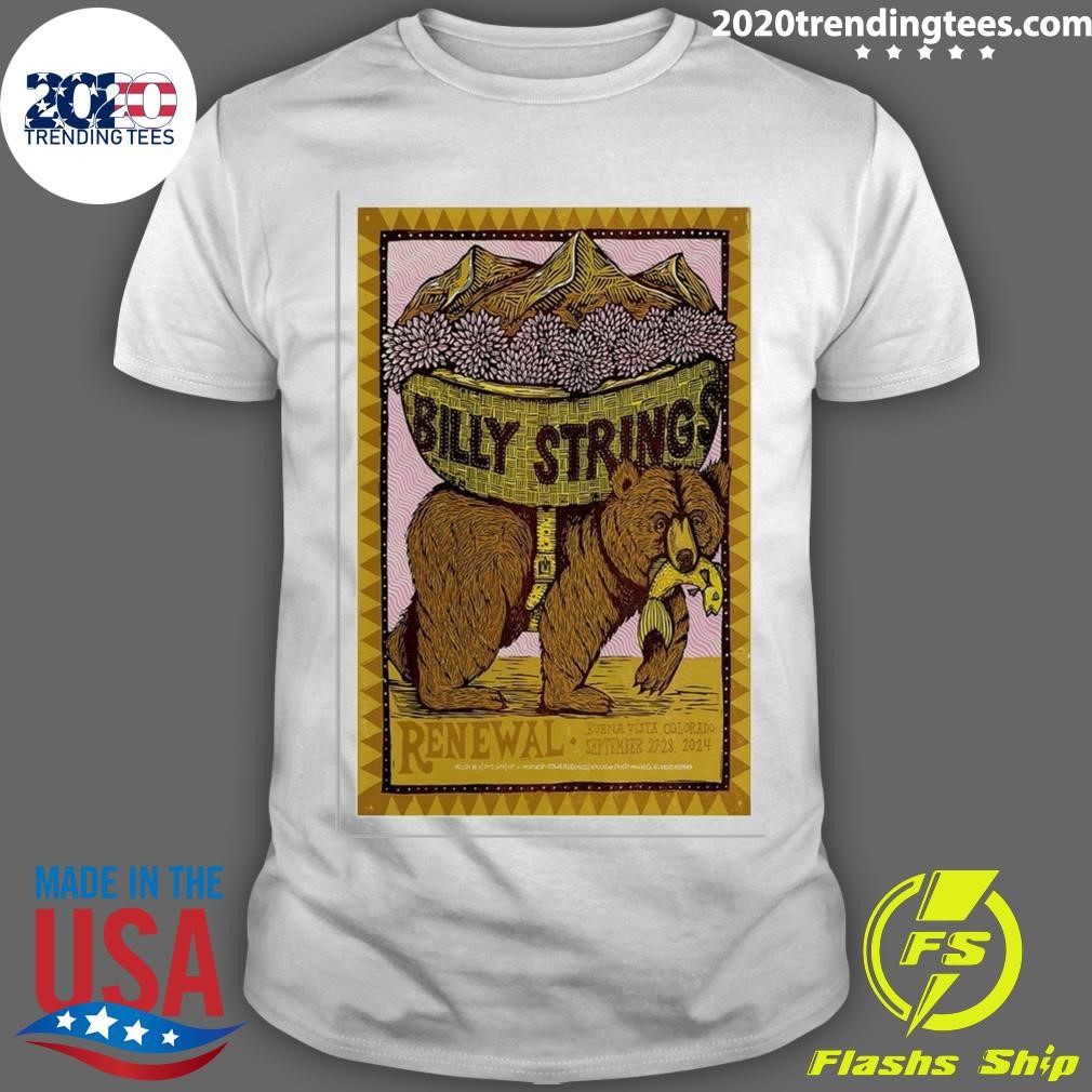 Funny Billy Strings At Renewal On Sept 27-28, 2024 Show T-shirt