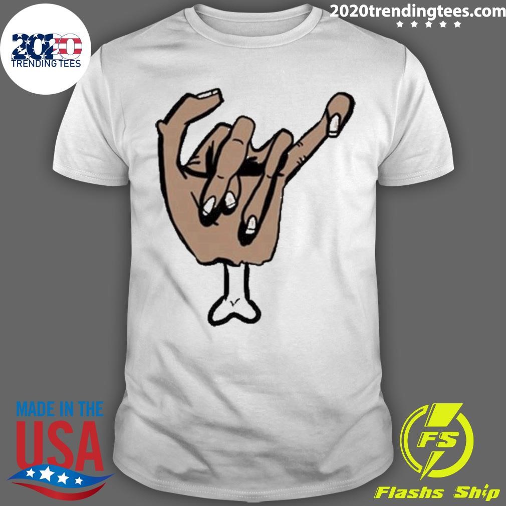 Funny Bone Hand Ricky Berwick Crippled 2024 T-shirt