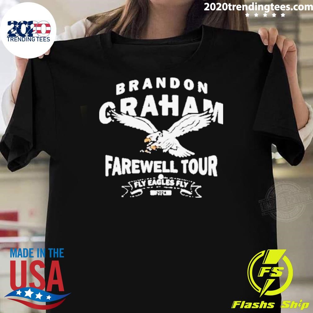 Funny Brandon Graham Farewell Tour – Zach Bryan X Philadelphia Eagles Hawaiian T-shirt