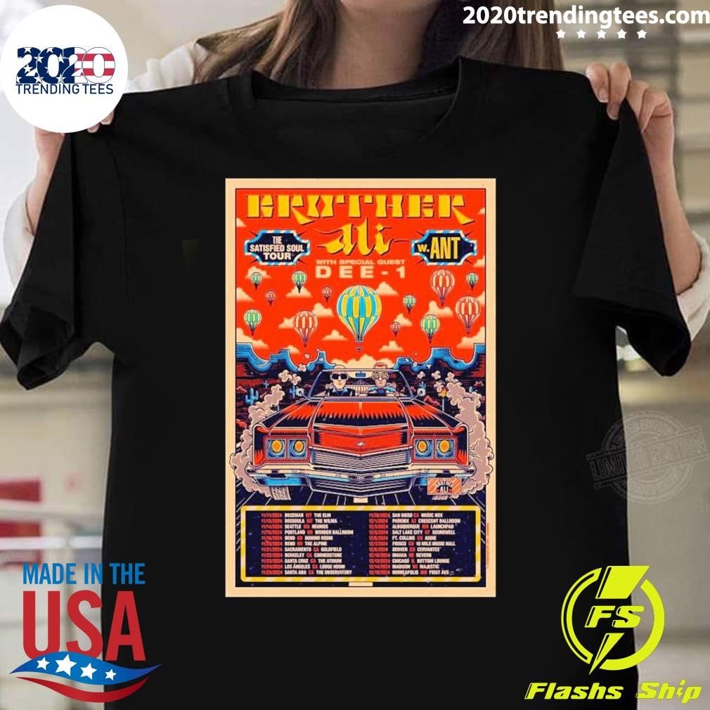 Funny Brother Ali With Ant and Special Guest Dee-1 Tour 2024 Poster T-shirt