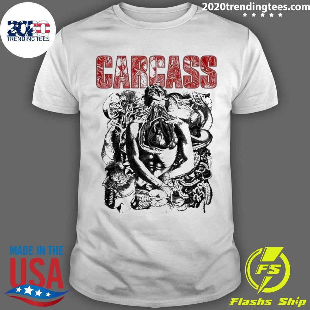 Funny Carcass Band Tour US 2024 T-Shirt